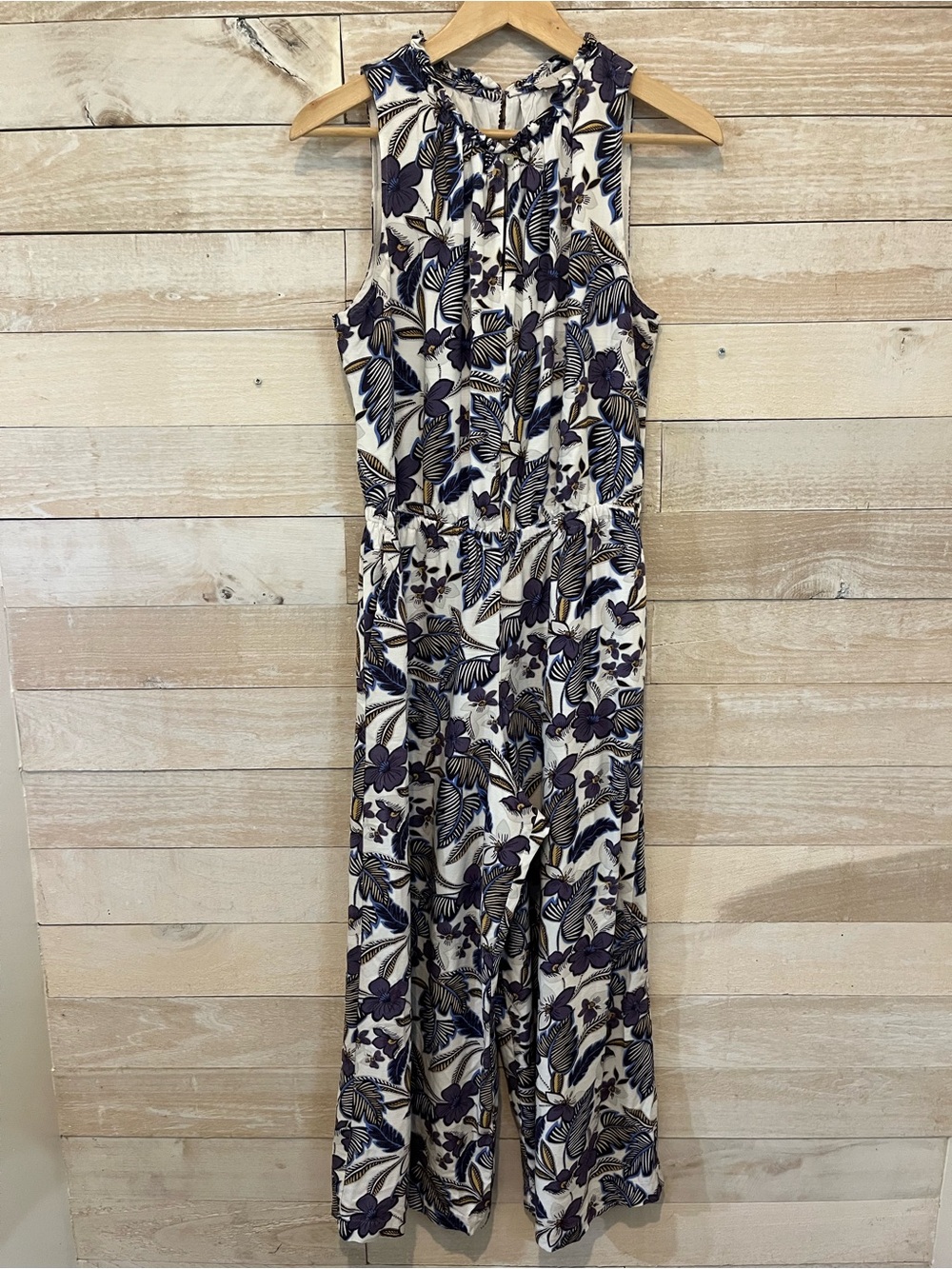 LOFT Floral Halter Romper